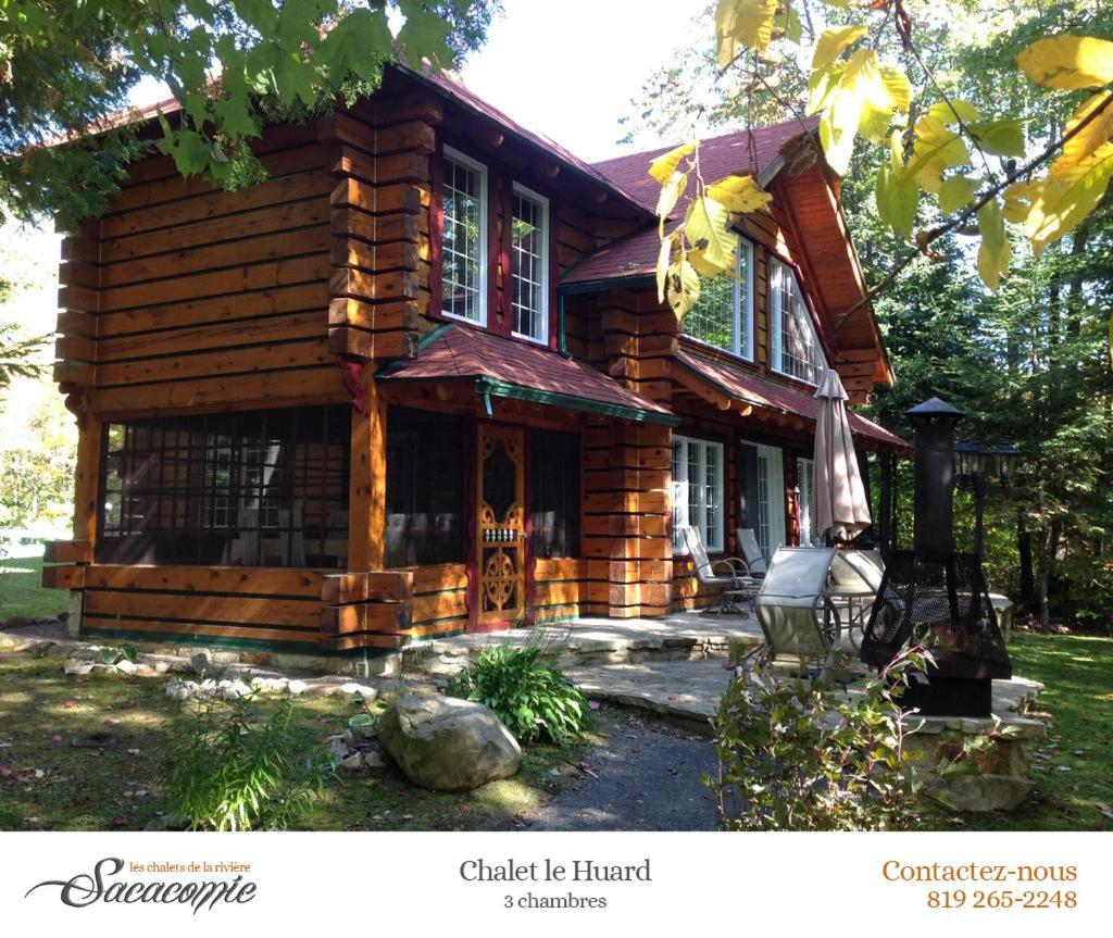 Chalets De La Riviere Sacacomie Villa Saint-Alexis-des-Monts Exterior photo