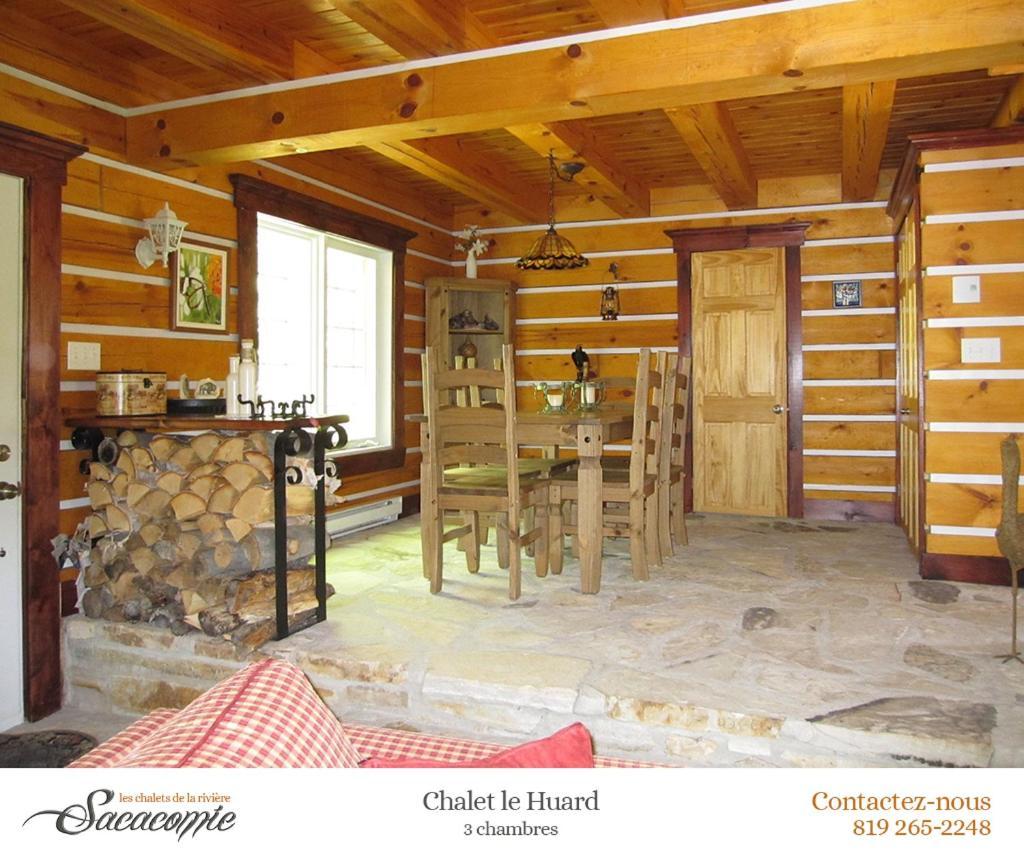 Chalets De La Riviere Sacacomie Villa Saint-Alexis-des-Monts Exterior photo